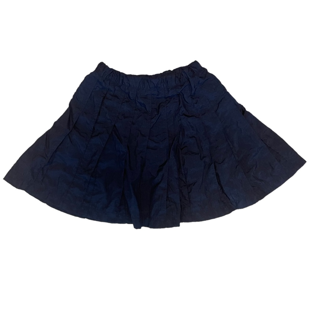 Nike Blue Nylon Swish Pleated Tennis Skirt Size 6 XS Sport Athleisure Vintage - Picture 2 of 7